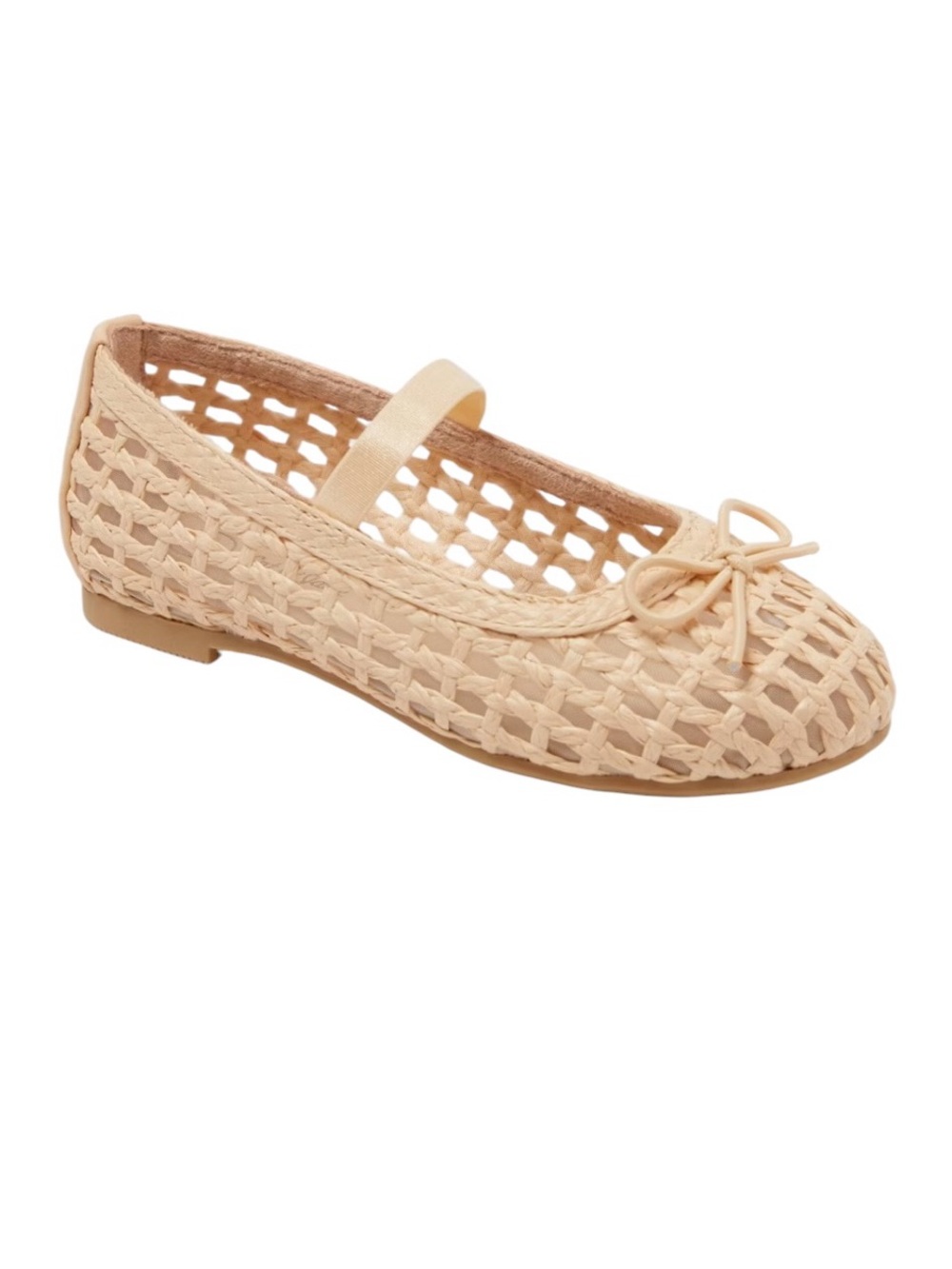Toddler Lorna Mary Jane Flats - Cat & Jack™ Tan 8T